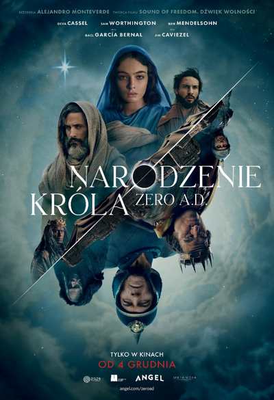 Plakat wydarzenia:  Narodzenie Króla. Zero A.D.