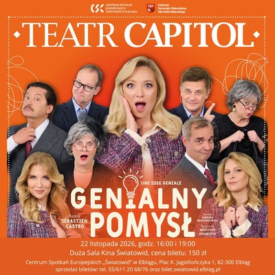 Plakat wydarzenia:  Genialny pomysł