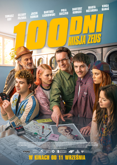 Plakat wydarzenia:  100 dni: Misja Zeus
